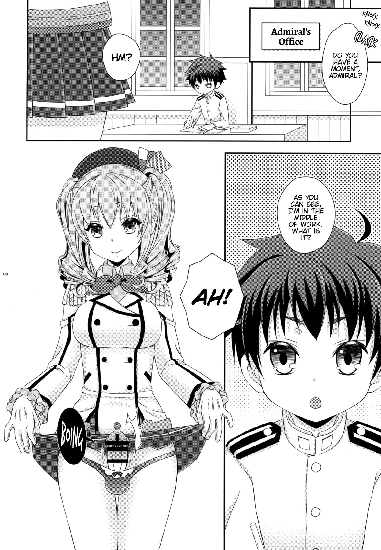 Hentai Manga Comic-Futanari Kashima-san And The Shota Admiral-Read-7